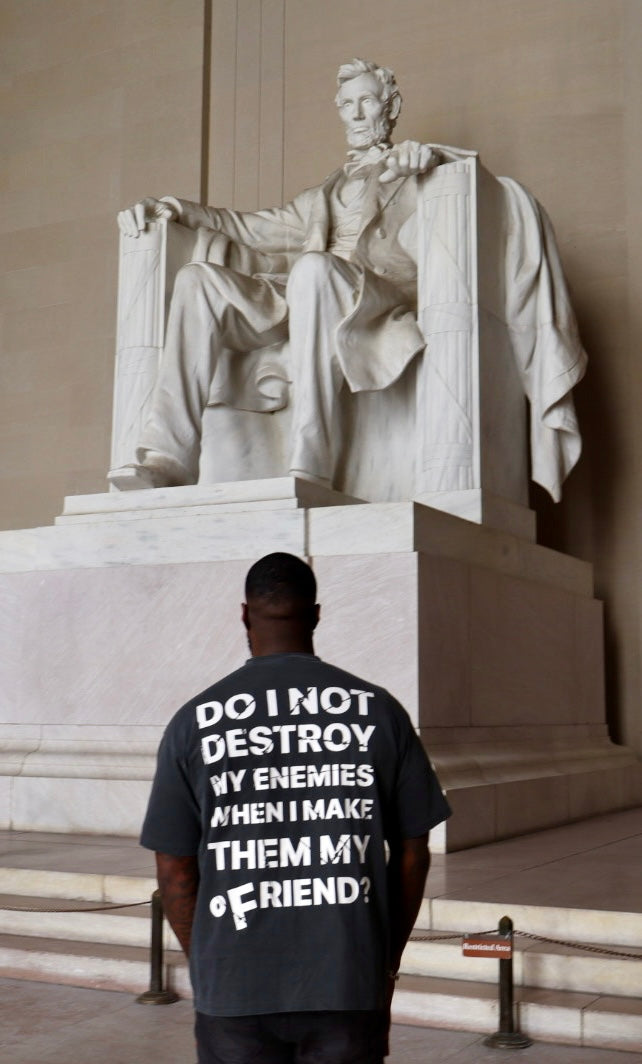 DESTROY MY ENEMIES VINTAGE OVERSIZED TEE