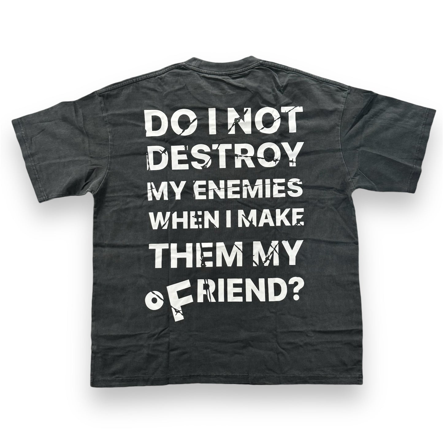 DESTROY MY ENEMIES VINTAGE OVERSIZED TEE