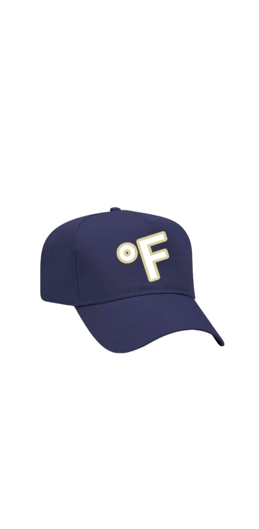 SCOF °F SNAPBACK HAT (NAVY BLUE)