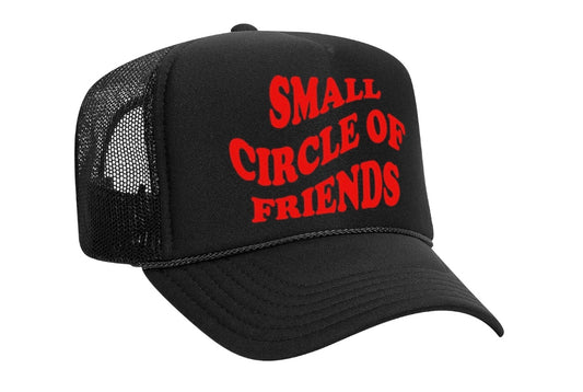 SMALL CIRCLE OF FRIENDS TRUCKER BLACK/RED