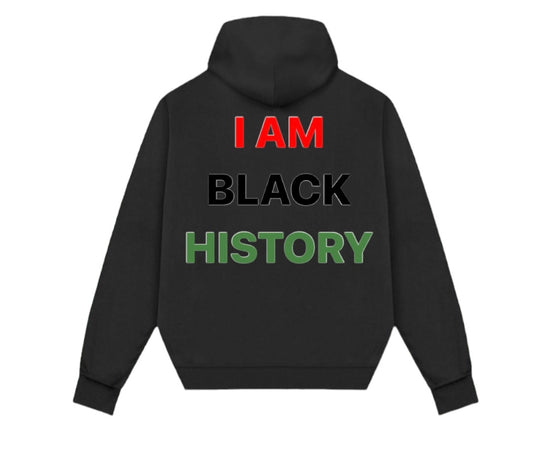 “I AM BLACK HISTORY” JUNETEENTH PROUD 2 PAY HOODIE