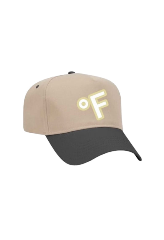 SCOF °F SNAPBACK HAT (KHAKI/BLACK)