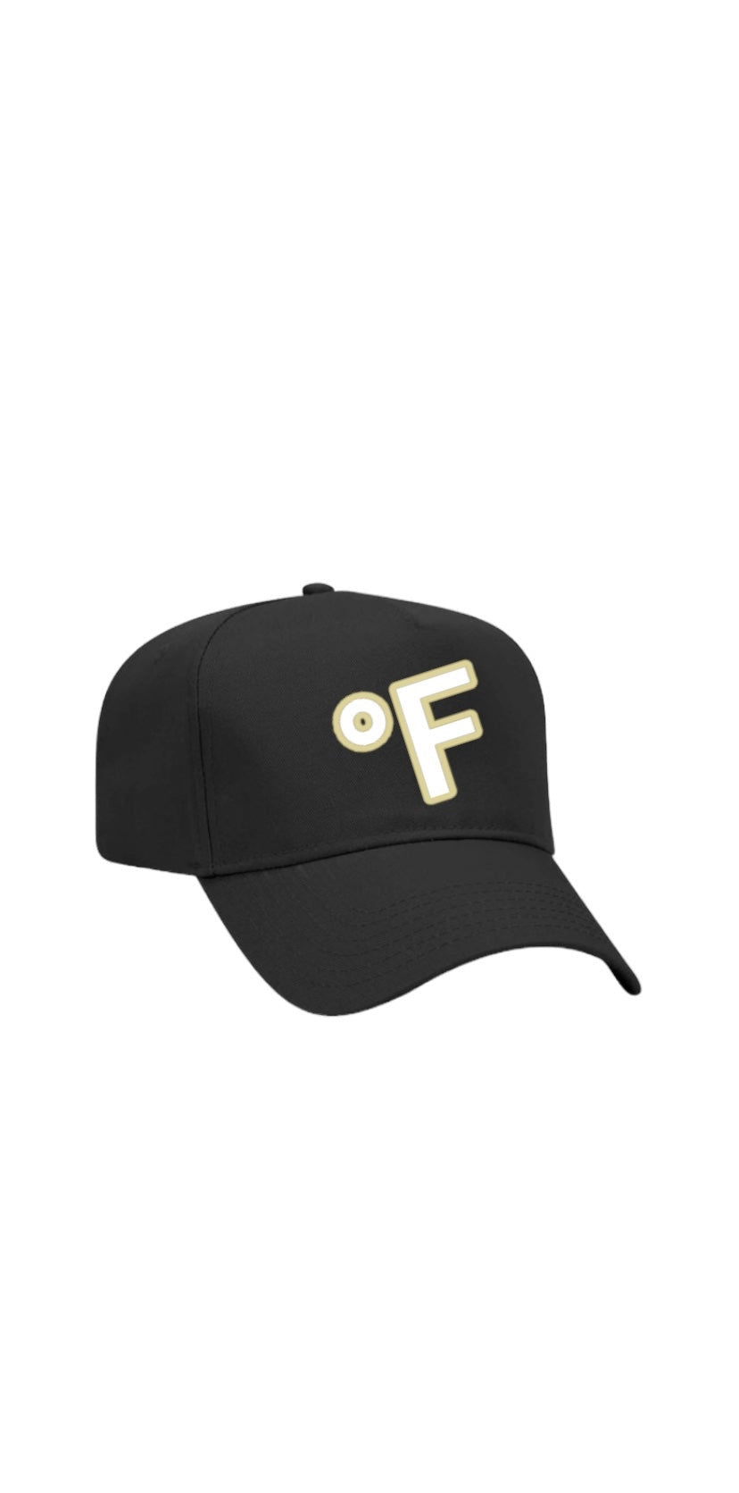 SCOF °F SNAPBACK HAT (BLACK)