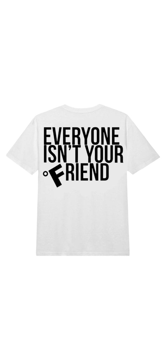 SMALL CIRCLE OF FRIENDS TEE WHITE/BLACK