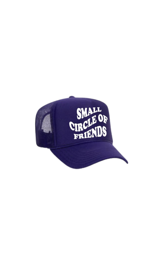 SMALL CIRCLE OF FRIENDS TRUCKER PURPLE/WHITE