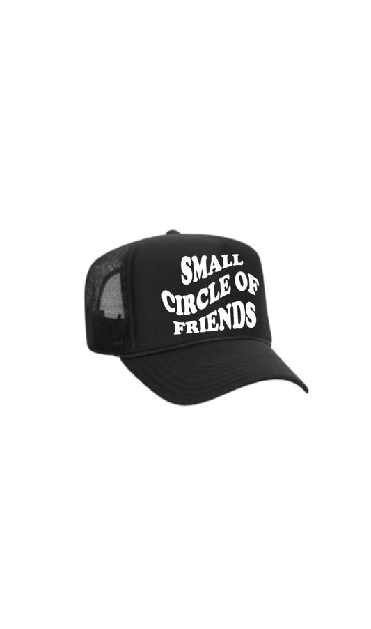 SMALL CIRCLE OF FRIENDS TRUCKER BLACK/WHITE