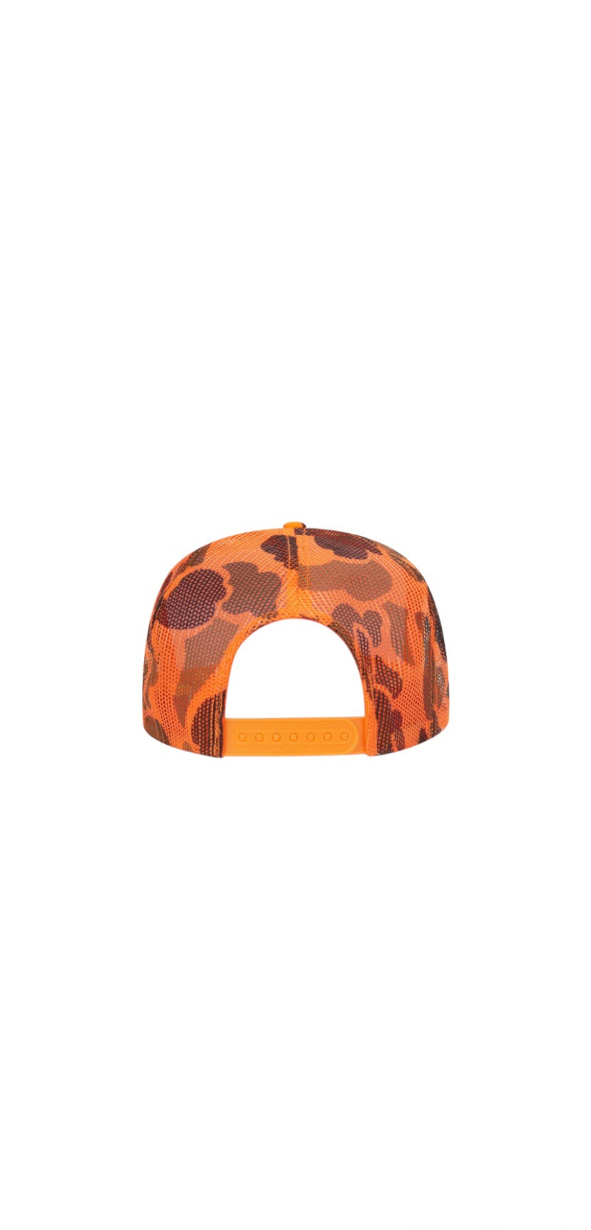 SMALL CIRCLE OF FRIENDS TRUCKER CAMO ORANGE